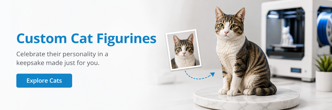 Custom Cat Figurines